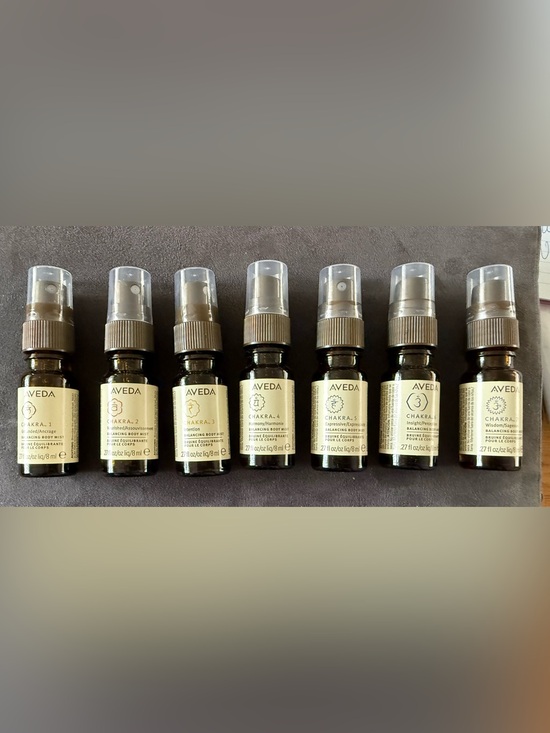 AVEDA Other - Aveda Chakra Balancing Body Mist 7 bottles- *RARE set**